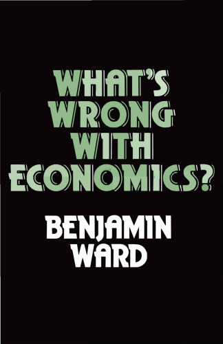 What's wrong with economics?